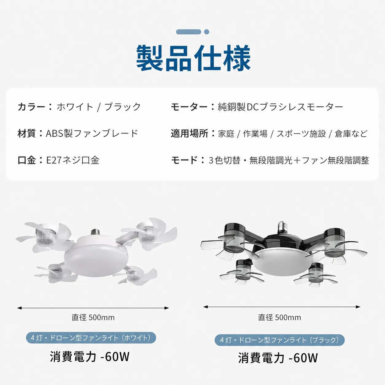 AeroLight™ 涼風天井灯