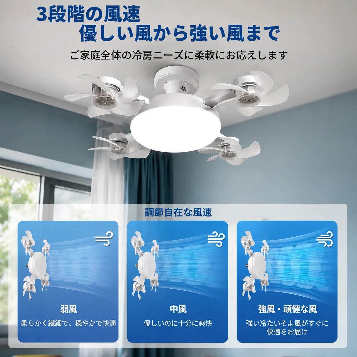 AeroLight™ 涼風天井灯