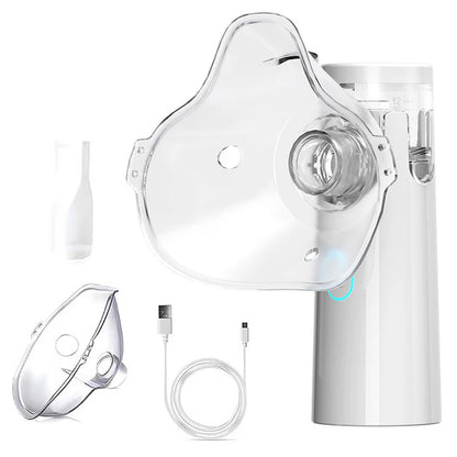 IDEABEL Health Care Mini Handheld Portable Asthma Inhale Nebulizer Ultrasonic Inalador Nebulizador For Children Adult
