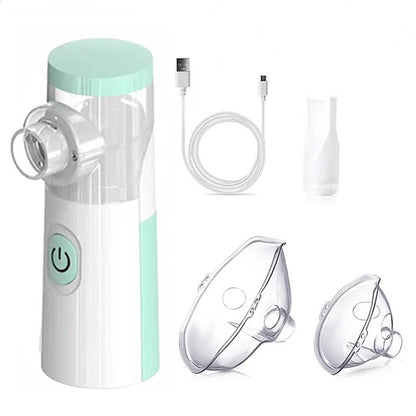 IDEABEL Health Care Mini Handheld Portable Asthma Inhale Nebulizer Ultrasonic Inalador Nebulizador For Children Adult