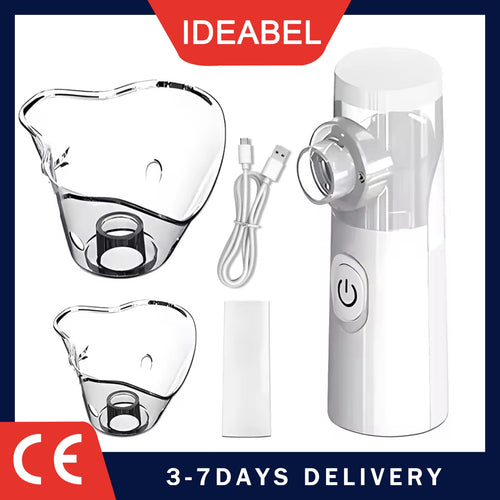 IDEABEL Health Care Mini Handheld Portable Asthma Inhale Nebulizer Ultrasonic Inalador Nebulizador For Children Adult