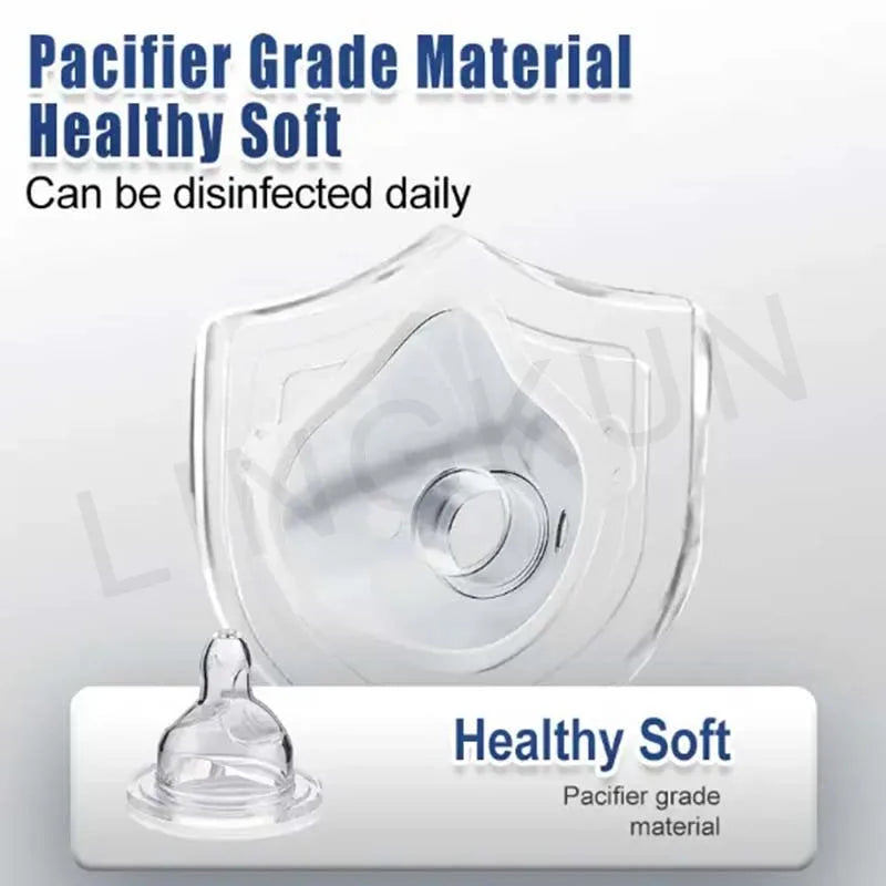 IDEABEL Health Care Mini Handheld Portable Asthma Inhale Nebulizer Ultrasonic Inalador Nebulizador For Children Adult