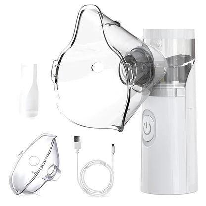 IDEABEL Health Care Mini Handheld Portable Asthma Inhale Nebulizer Ultrasonic Inalador Nebulizador For Children Adult