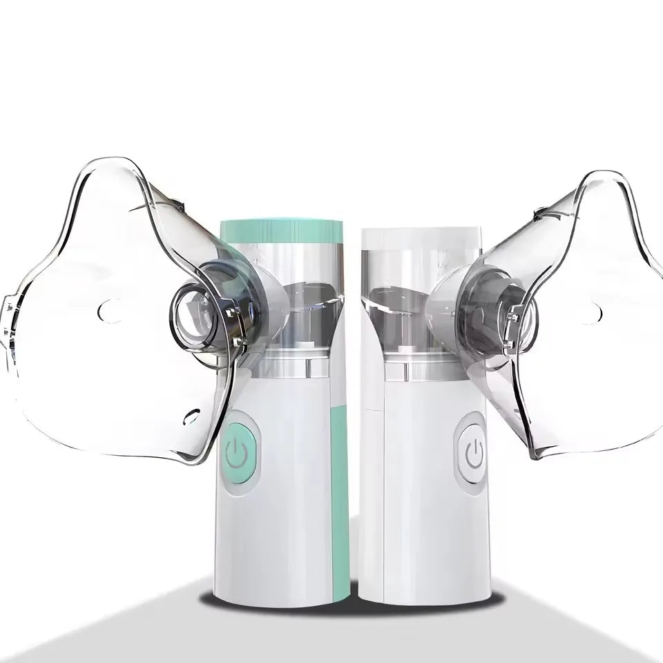 IDEABEL Health Care Mini Handheld Portable Asthma Inhale Nebulizer Ultrasonic Inalador Nebulizador For Children Adult