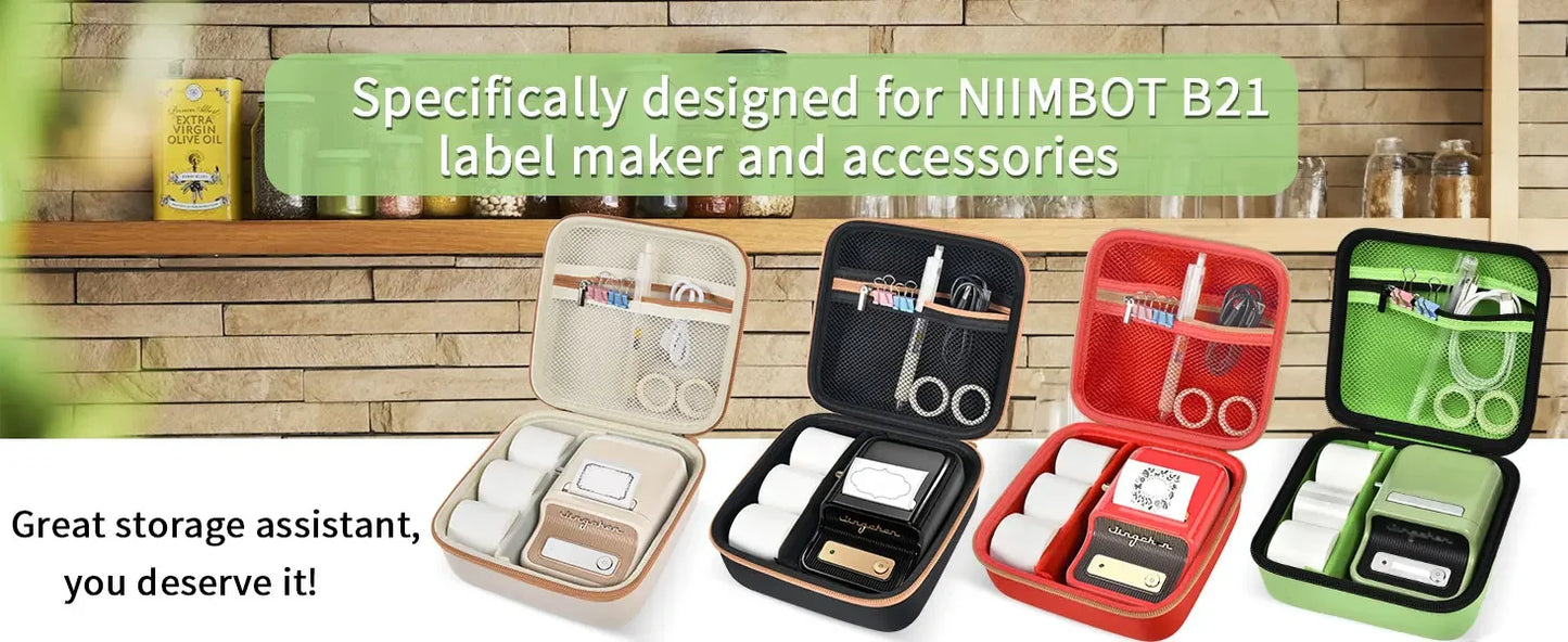 PrintEase™ – 印刷の楽々 Niimbot b21 pro 対応ケース