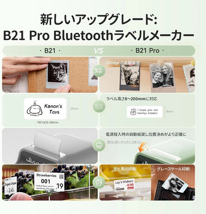 PrintEase™ – 印刷の楽々 Niimbot b21 pro【本日終了！NO.1位 獲得】