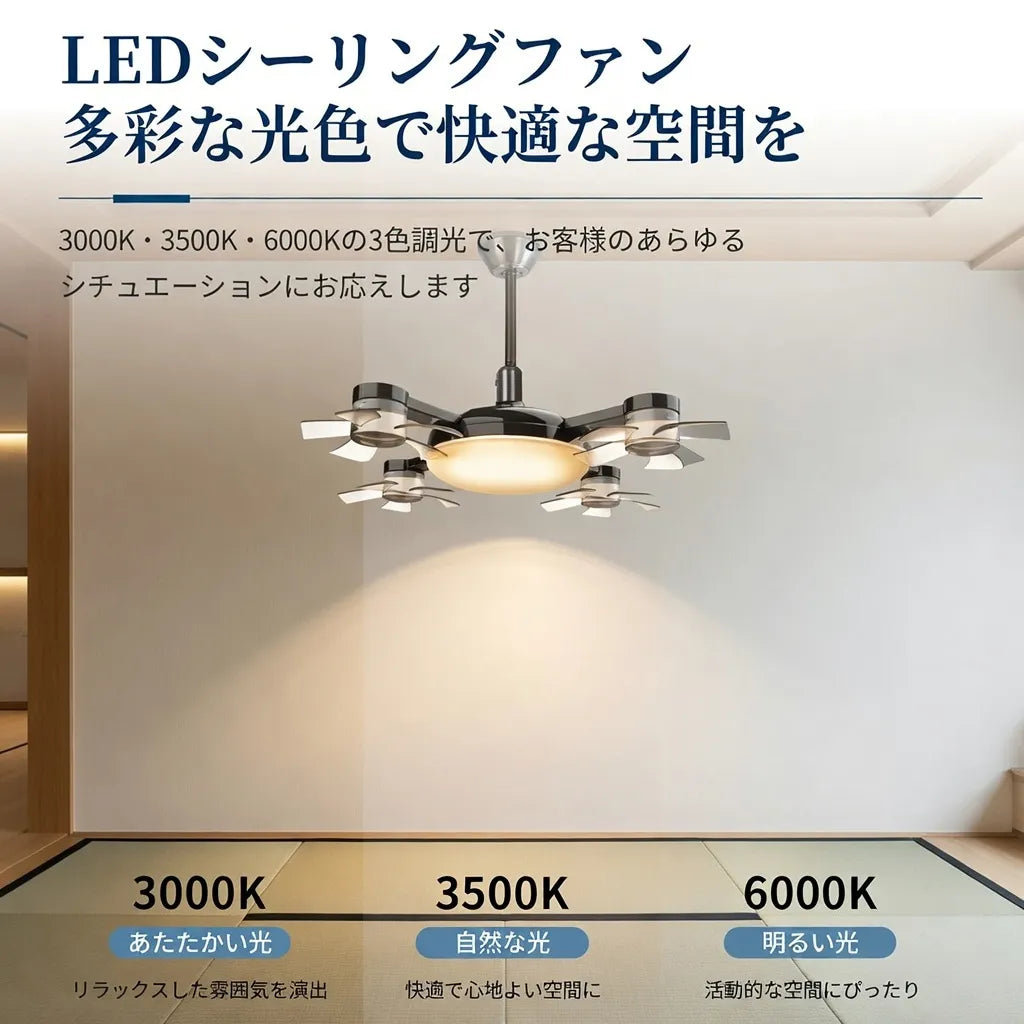 AeroLight™ 涼風天井灯
